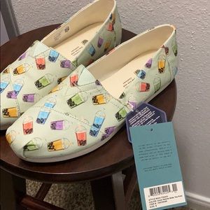 Toms boba print limited edition